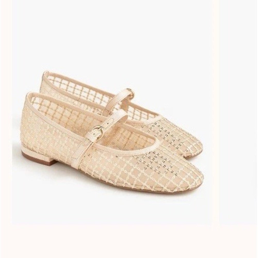 Elegant Cream Mary Jane Flats